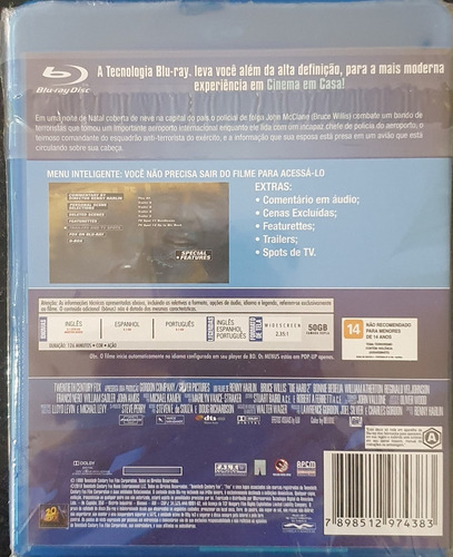 Blu-ray - Duro De Matar 2 - Original (Usado)
