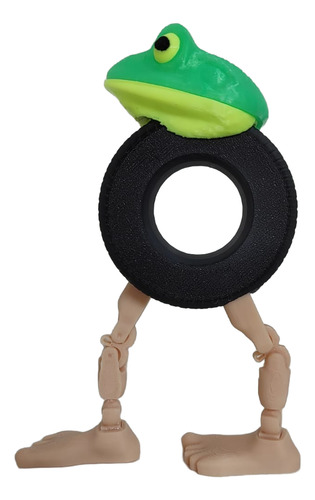 Muñeco Boneka Ambalabu Meme Brainrot Italiano 3d