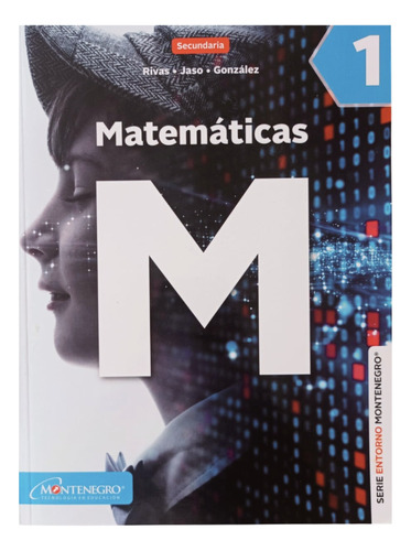 Matemáticas 1 Secundaria / Montenegro / Nuevo Y Original 