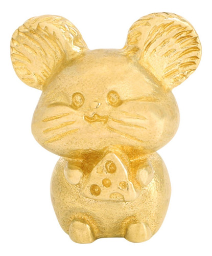 Manija De La Puerta Del Cajón De La Estatuilla Del Mini Oro