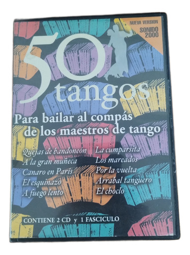 50 Tangos Para Bailar Al Compás De Los Maestros De Tango (Usado)