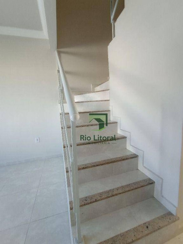 Casa Com 2 Dormitórios À Venda, 78 M² Por R$ 280.000,00 - Jardim Bela Vista - Rio Das Ostras/rj - Ca1046