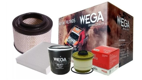 Kit De Filtros Wega Toyota Hilux 05/15