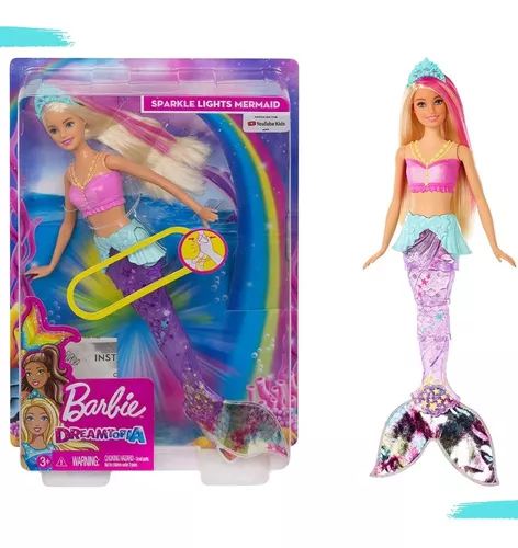 Barbie Fantasia Boneca Sereias Supresa : : Brinquedos