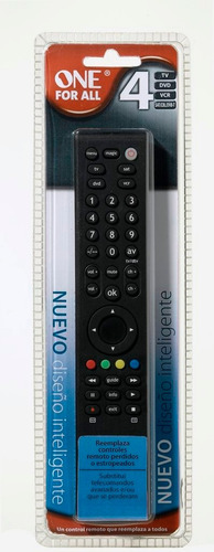Control One For All Slim Universal Para Tv, Blu Ray.