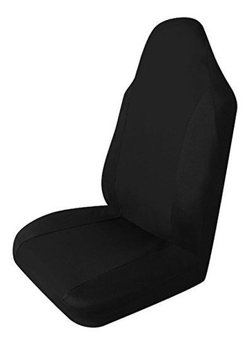 Cubreasientos - Encell Black Flat Cloth Single-piece Front S