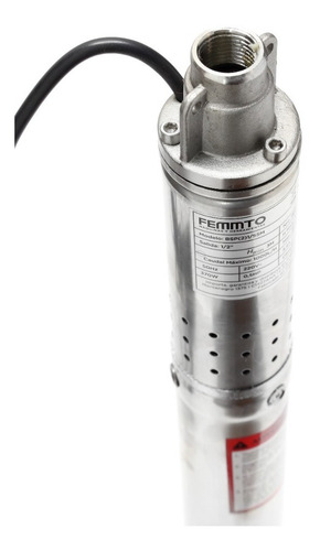 Bomba Sumergible Pozo Napa 2 Pulgadas 0,5 Hp 1000 L/h Cable
