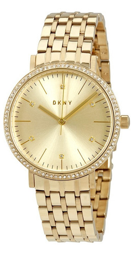 Reloj Mujer Dkny Ny2607 Para Mujer Acero Inoxidable Strass