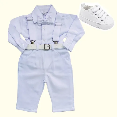 Conjunto batizado hot sale bebe