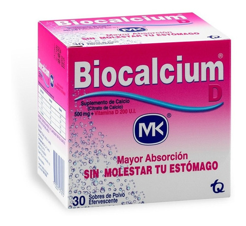 Biocalcium D 500mg+200ui - Unidad a $1333