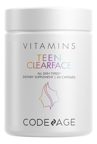 Suplemento Clearface  Vitaminas A - Unidad a $3765