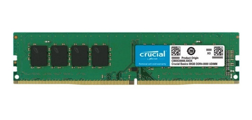 Memoria Ram Crucial Ddr4 2666mhz 8gb Cb8gu2666 Cl19 Para Pc