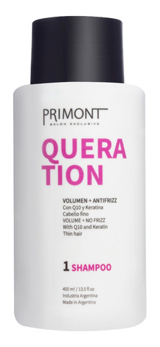 Primont Queration Shampoo 400 Ml