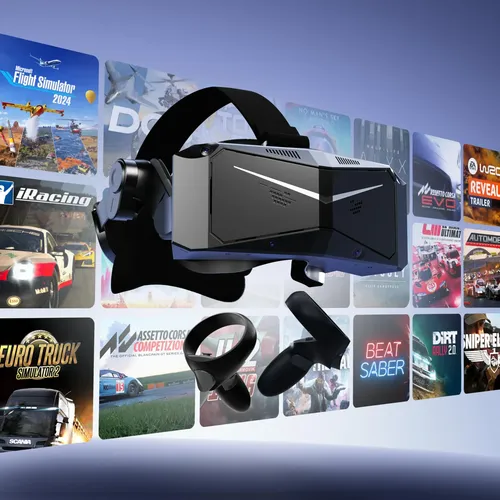 Headset Vr Pimax Crystal Light 2880x2880 Qled Para Pc