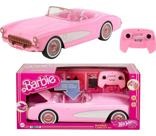 Barbie Carro The Movie Corvette Control Remoto