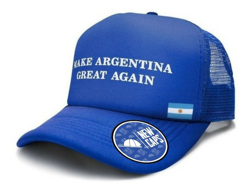Gorra Trucker Make Argentina Great Again Patria New Caps
