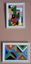 Comprar Set De Cuadros Abstracto Canco