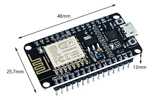 Módulo Wifi Hosyond Esp8266 Nodemcu Cp2102 Esp-12e, 3 Unidad