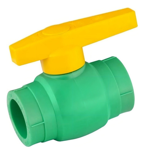 Llave De Paso Esférica Ppr Termofusión 20 Mm Maneta Pvc Pf