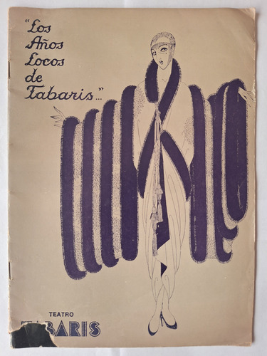 Programa Revista Teatro Tabaris Moria Barbieri Av Corrientes (Usado)