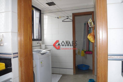 Apartamento Com 3 Dormitórios À Venda, 140 M² Por R$ 745.000,00 - Baeta Neves - São Bernardo Do Campo/sp - Ap2710