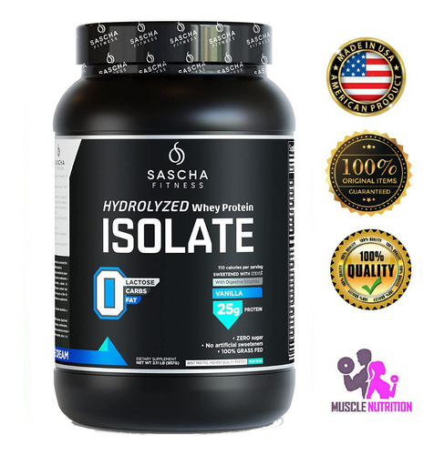 Sascha Fitness Isolate 2 Lb Protein Isolatada Registro Sanit