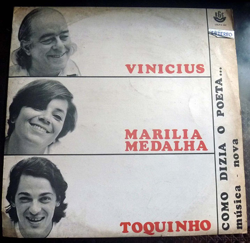 Vinicius Maria Medalha Toquinho Lp Brasil