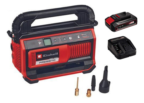 Compresor De Aire 18v Pressito 18/25 Bat+ Carg Einhell