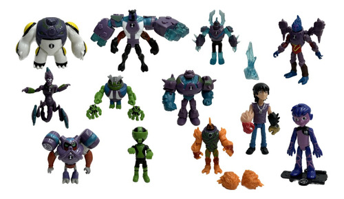 Figuras De Ben 10, Lote X 6 Unidades, Varios Personajes.
