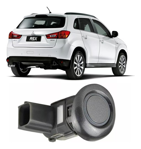 Sensor Re Estacionamento Asx Central Mitsubishi Asx Cor Cinza