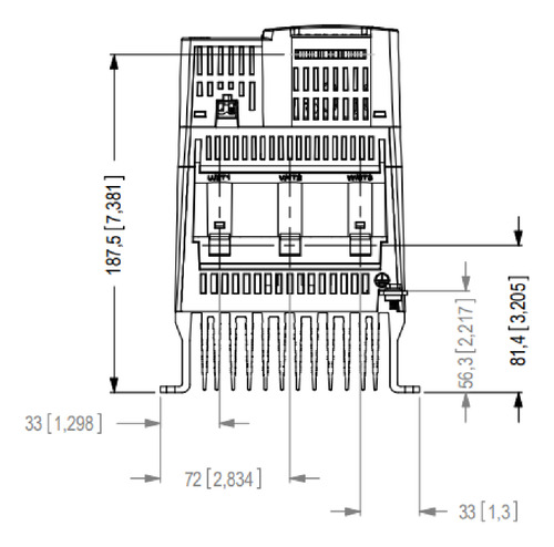 Soft-starter Weg Ssw070045t5sz 45a 15cv 220v/ 30cv 380v C/nf