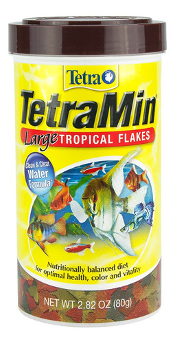 Alimento Para Peces Tetramin Tropical Large Flakes 80 Gr