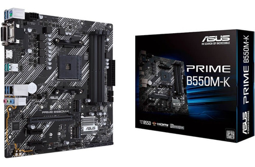 Placa Madre Amd B550 Asus Prime B550m-k Am4 Ddr4 Motherboard