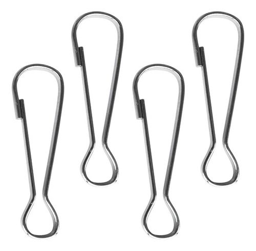 4pcs Ganchos De Del Clip De Del Del Acero Inoxidable Del