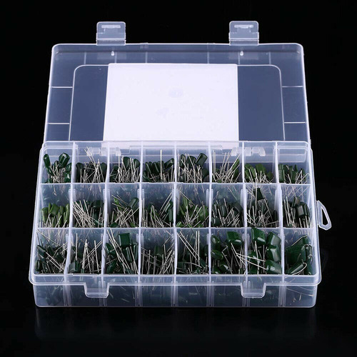 660 Unidades 24 Valores 100v 2a221-2a474 Capacitor De Filme