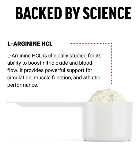 L-arginina Hcl En Polvo 6000 Mg Para Mejorar Circulación Y F Sabor