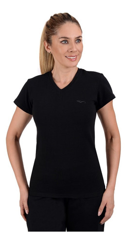 Playera Deportiva De Licra Para Mujer Manga Corta - Everlast