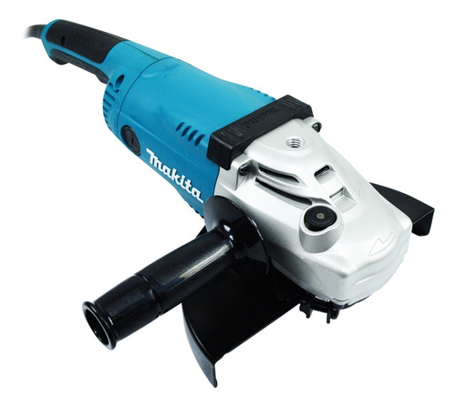 Esmeriladora angular Makita GA9020 color turquesa 2200 W 127 V + accesorio