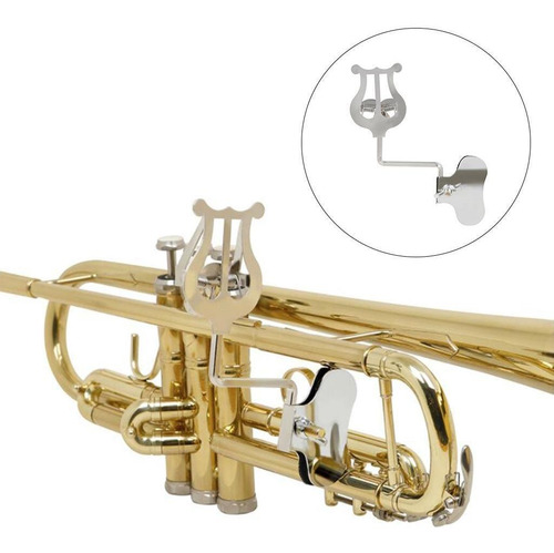 Imagen 7 de 10 de Abrazadera En El Soporte Clip De Partitura, Clarinete Lyre