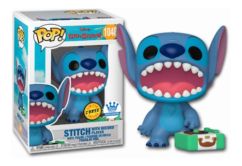 Funko Pop Disney Stitch Con Tocadiscos 1048