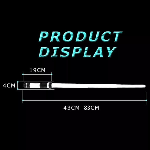 Plástico Electrónico Sable Light Para Adultos Y Niños, 2 Pie