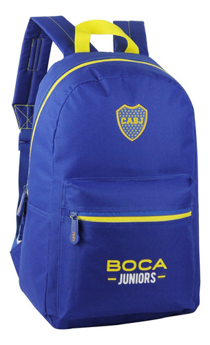 Mochila Escolar Boca Juniors 17  Original Importada Oficial