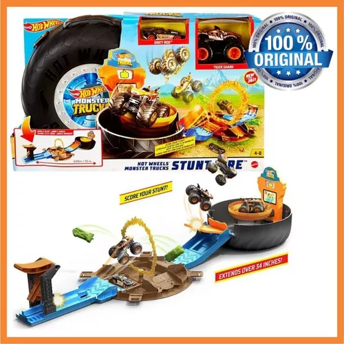 Pista Hot Wheels Pneus De Acrobacias Monster Truck - Mattel - Pistas -  Magazine Luiza