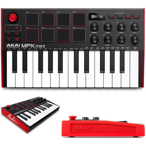 Akai Mpk Mini Mk3 - Controlador Midi  - Audiofans Spa