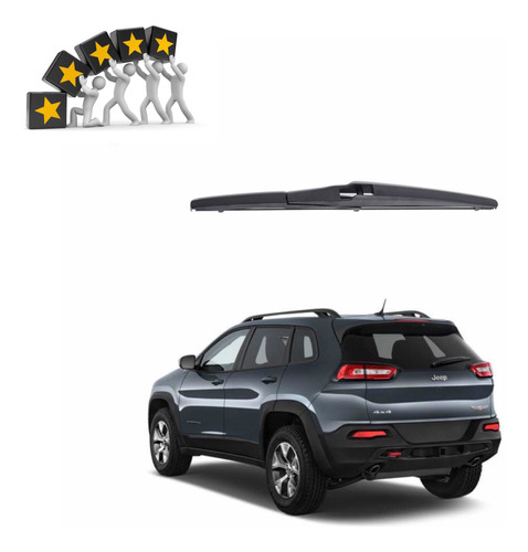 Pluma Limpiaparabrisas Jeep Cherokee 2014 Al 2017 Trasera