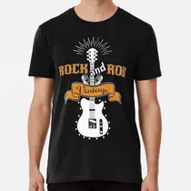 Comprar Remera Rock And Roll Banda De Música Rock De Guitarra De Met