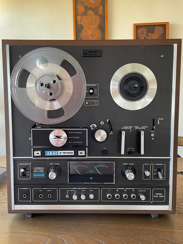 Akai Tape Recorder X-1810d, Reel (made In Japan)