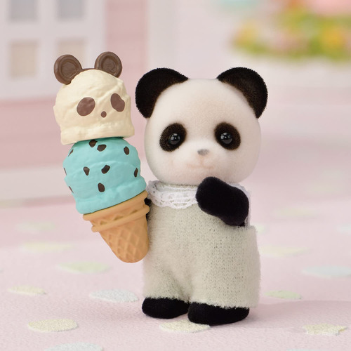 Vehículo De Juguete Calico Critters Ice Cream Van Con Acceso