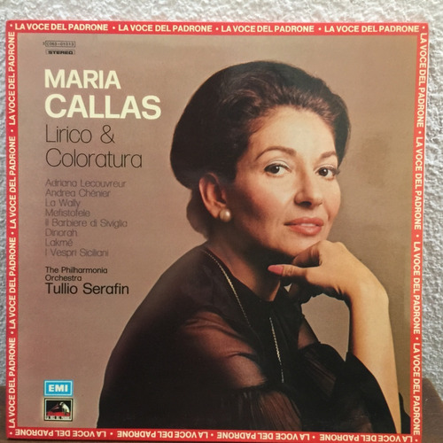 Maria Callas - Lírico Y Coloratura - Vinilo - Lp