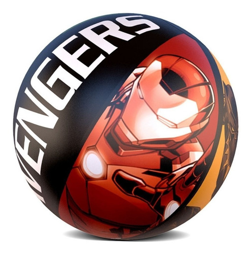 Imagem 1 de 5 de Bola Infantil Inflável Vingadores 40cm Etitoys Dyin-131
